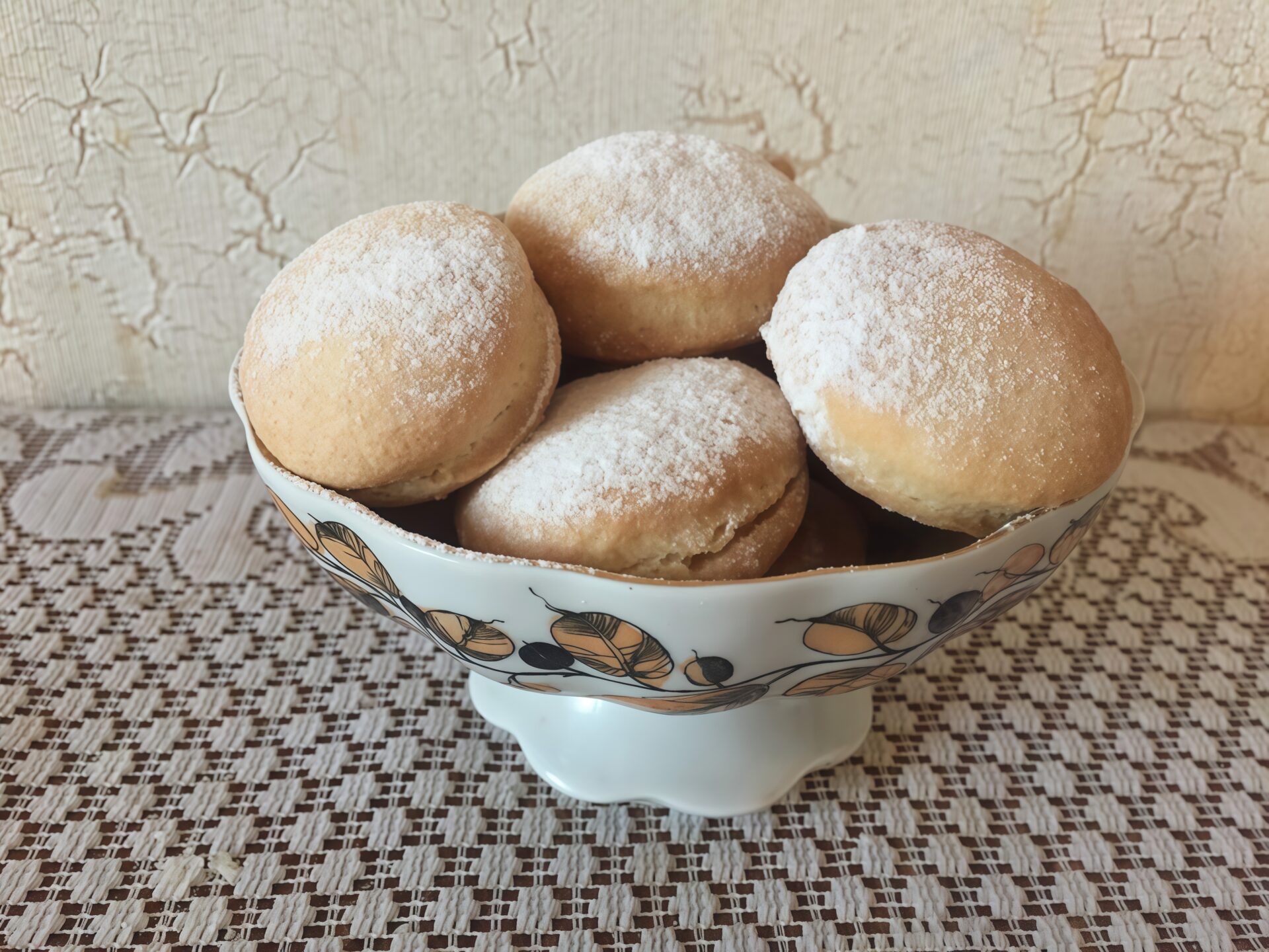 Biscuiti cu maioneza la cuptor