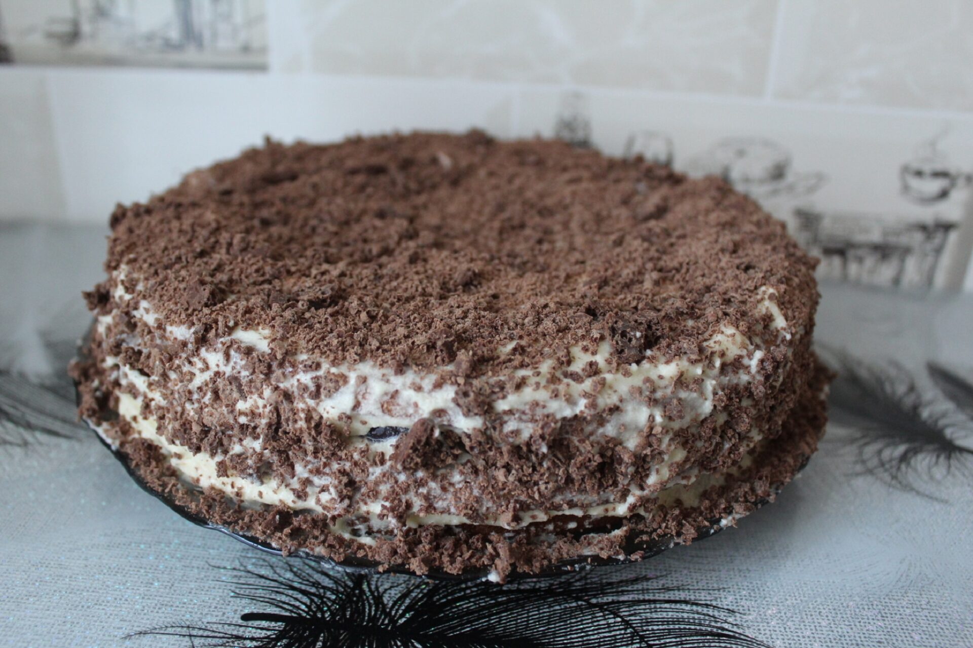 Tort de ciocolata cu cirese