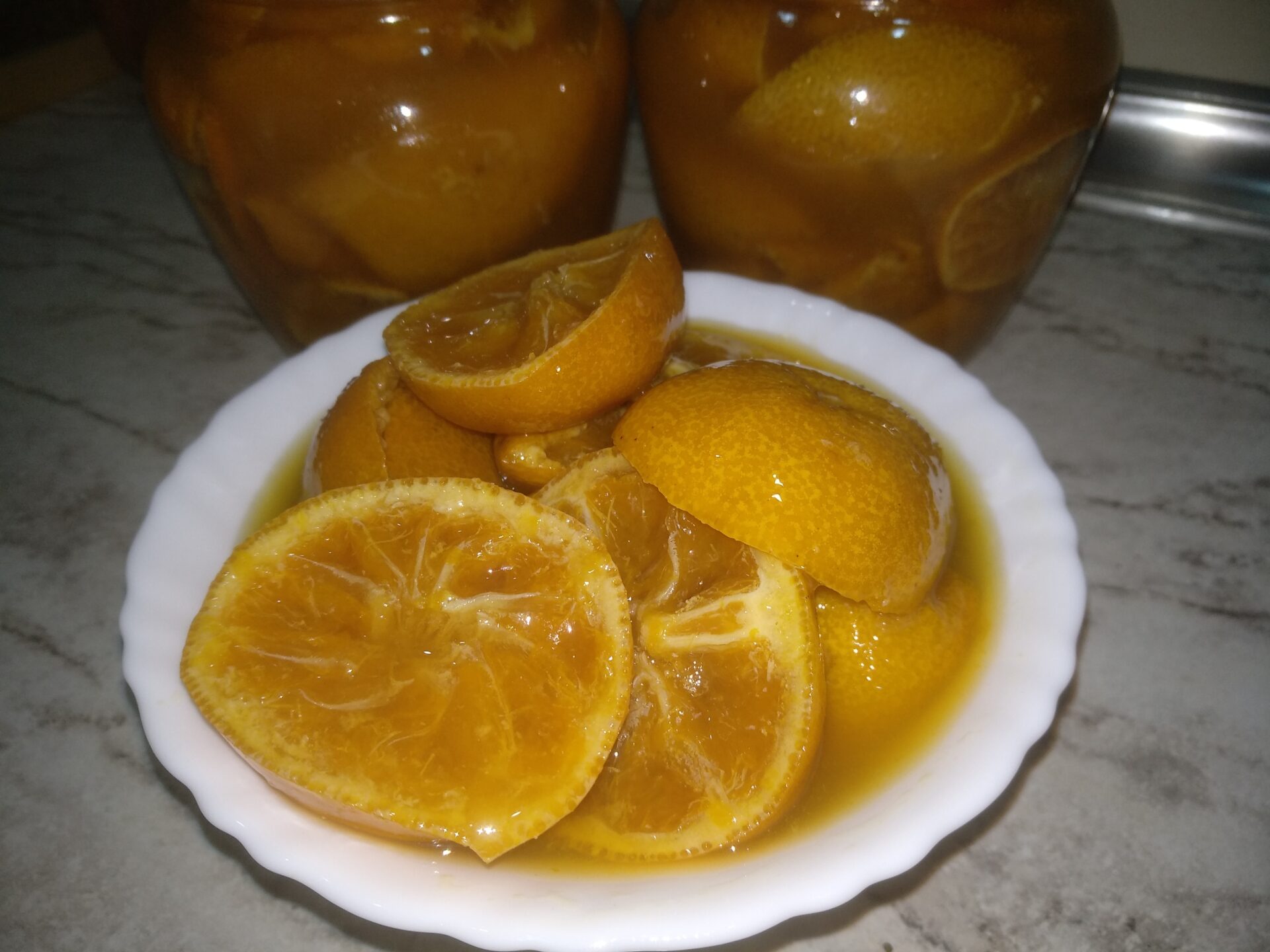 Dulceata de mandarine cu coaja