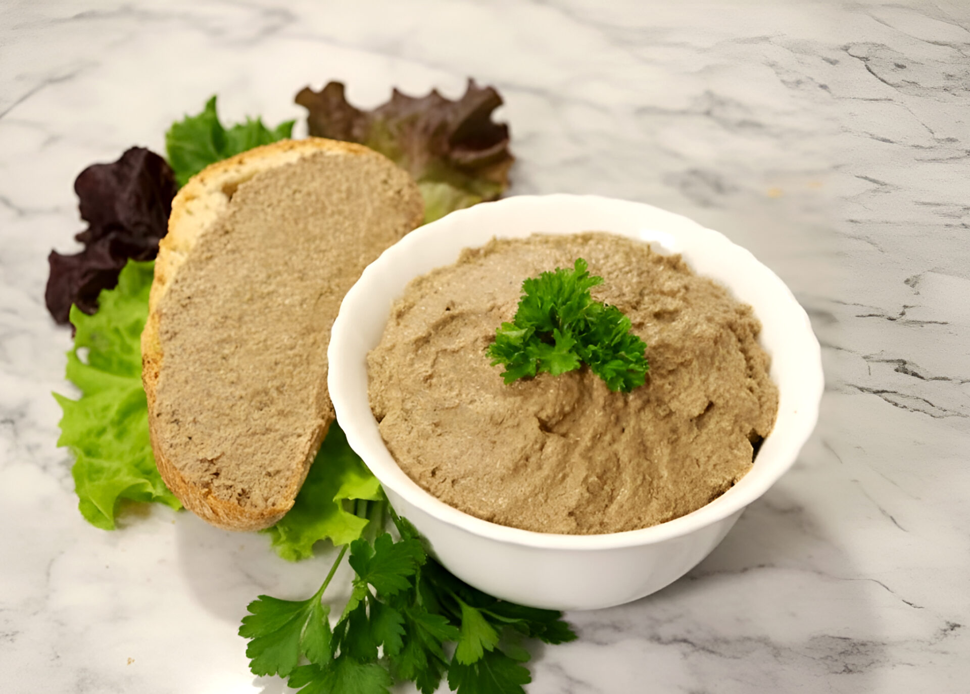 Pate de casa cu ficat de porc poza