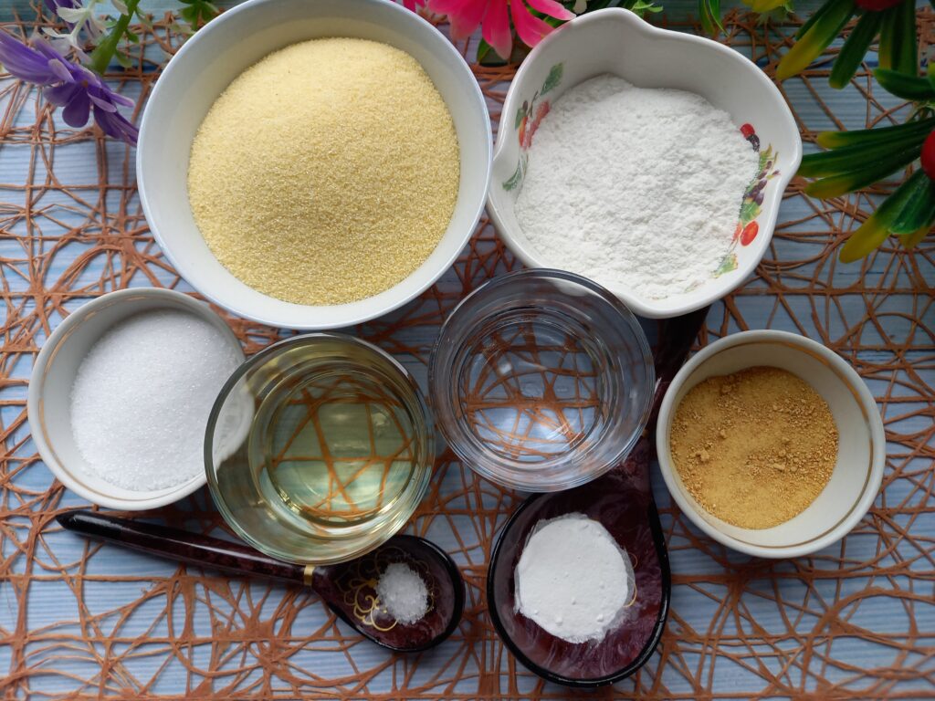 Ingrediente pentru Biscuiti de post din gris