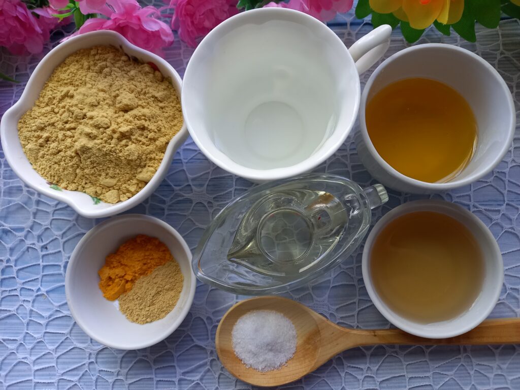 Mustar de casa ingrediente