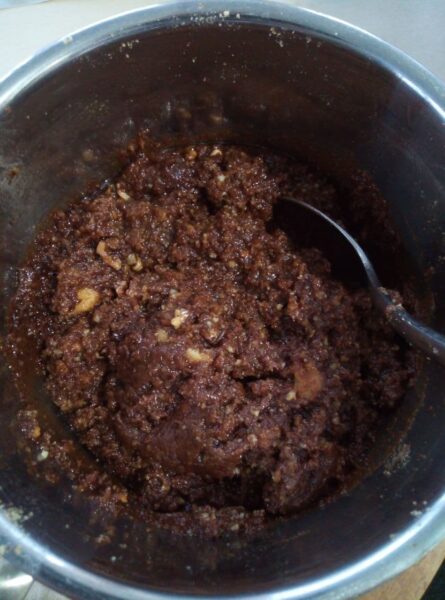 Salam de biscuiti cu cacao si unt
