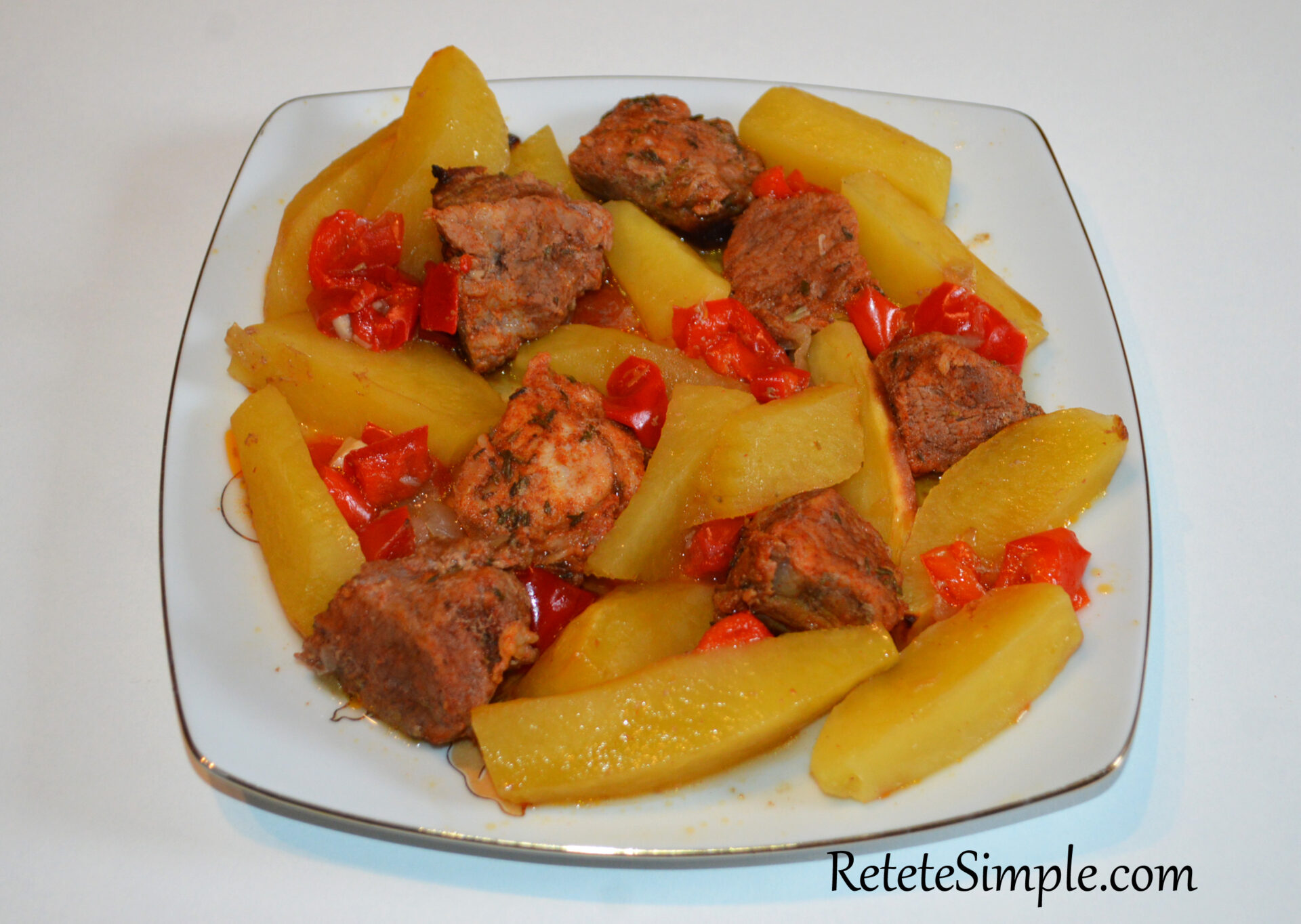 Friptura de porc la cuptor