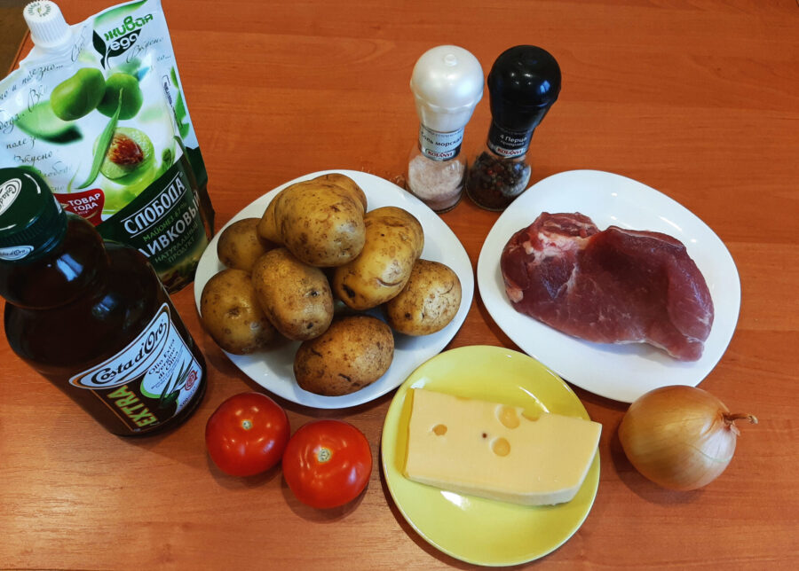 Мясо по французски ингредиенты