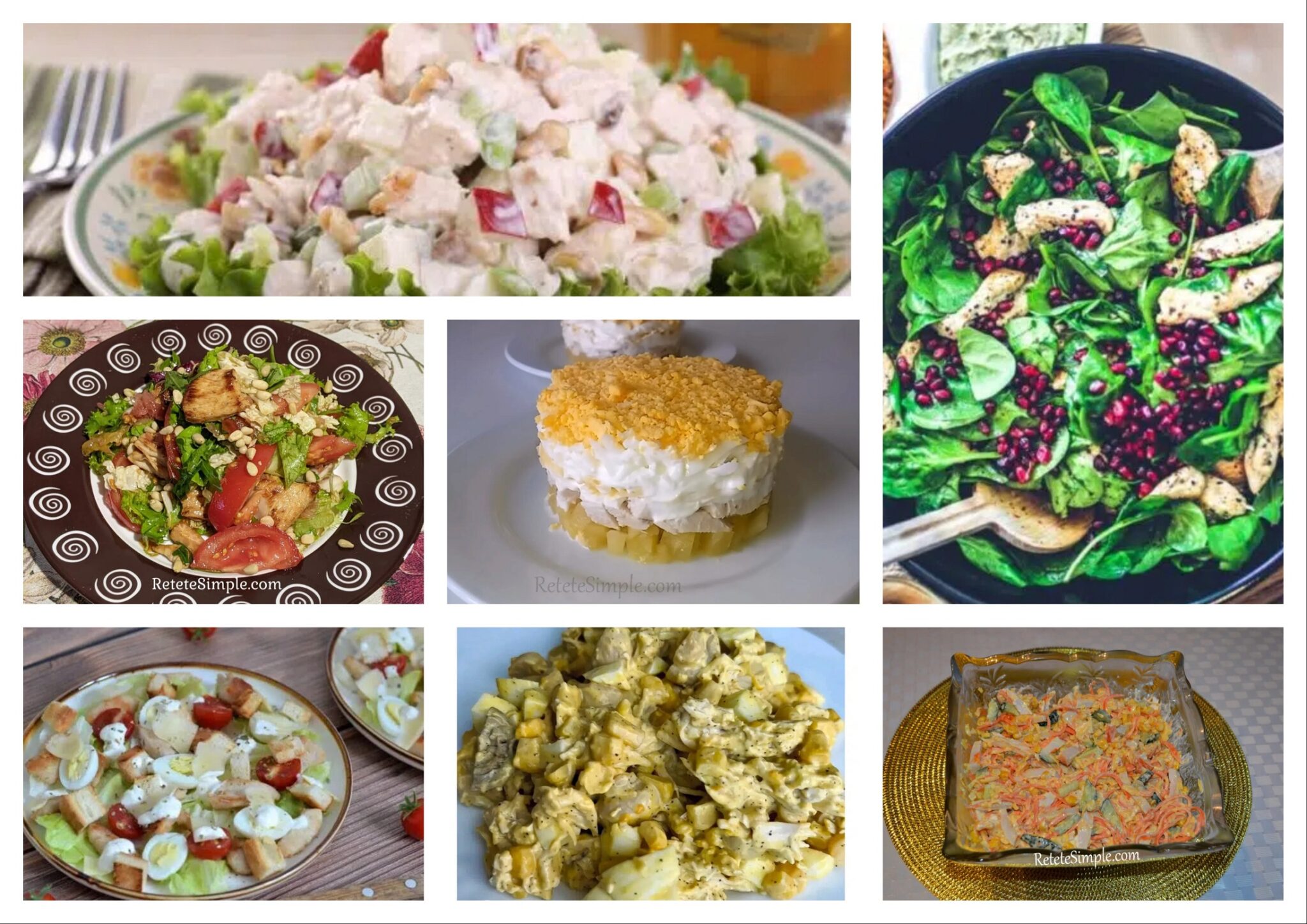 Pui Rakhe Retete de salate cu pui simple si gustoase pentru orice masa