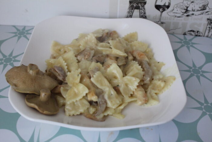Servir la pasta caliente