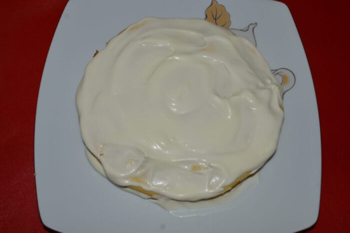 Montaje de la tarta
