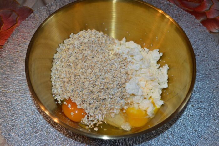 Añadir los copos de avena