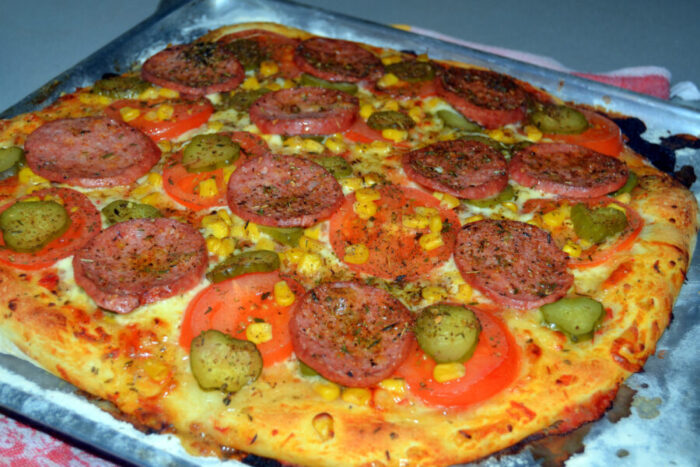 Hornea la pizza