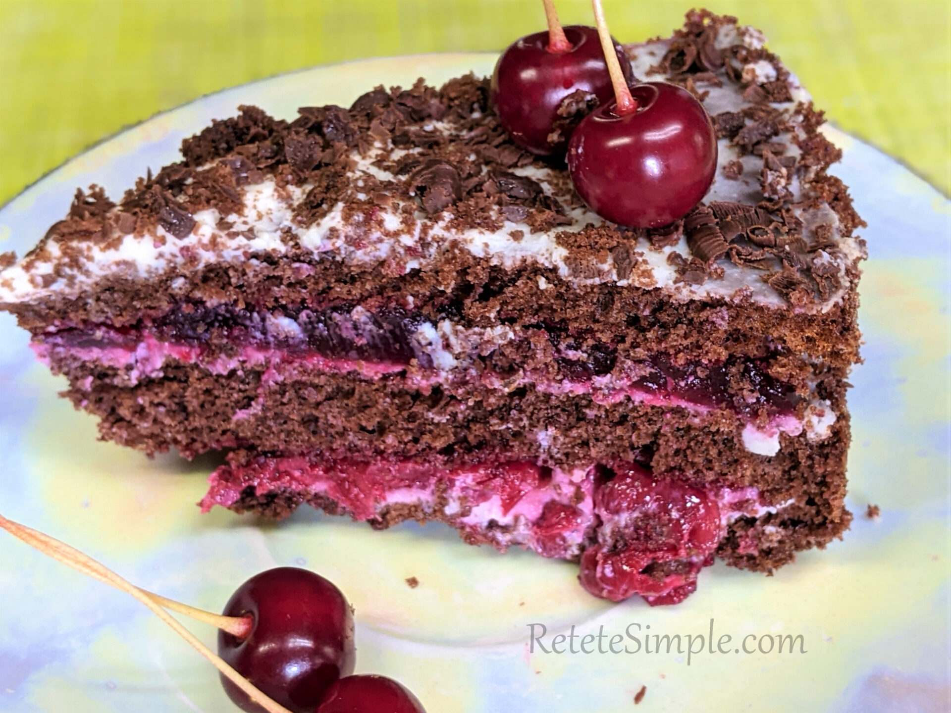 Tarta de guindas