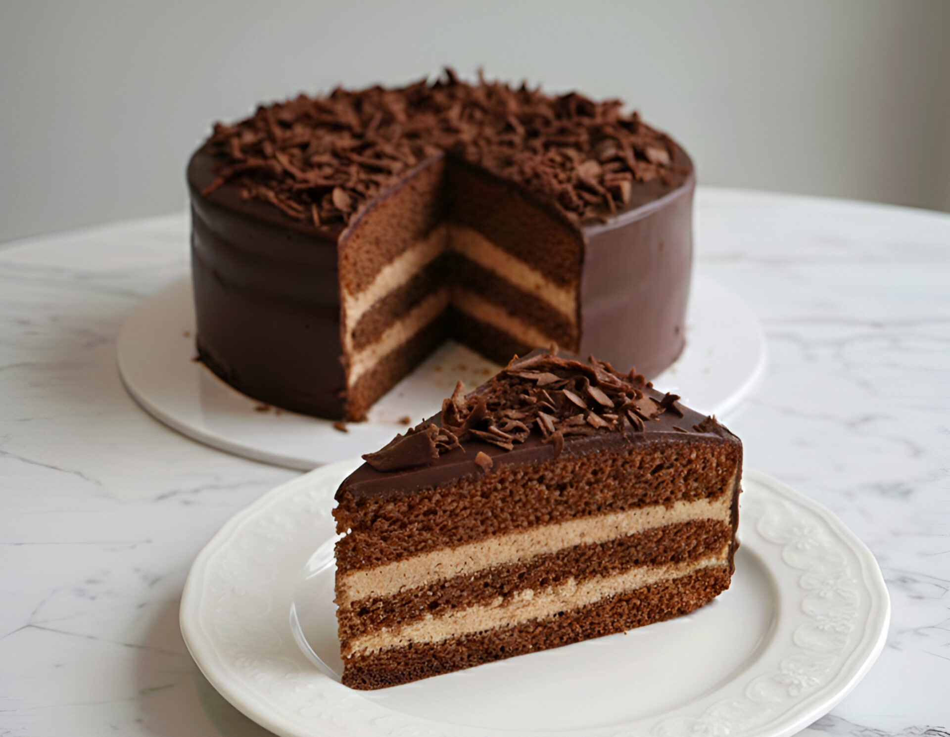 Tarta Praga casera