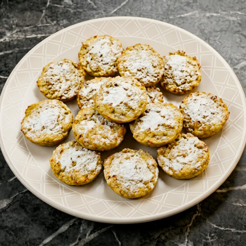 Banana Oat Cottage Cheese Muffins