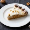 Carrot Banana Oat Cake with Walnuts