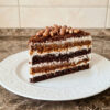 Chocolate Honey Walnut Layer Cake