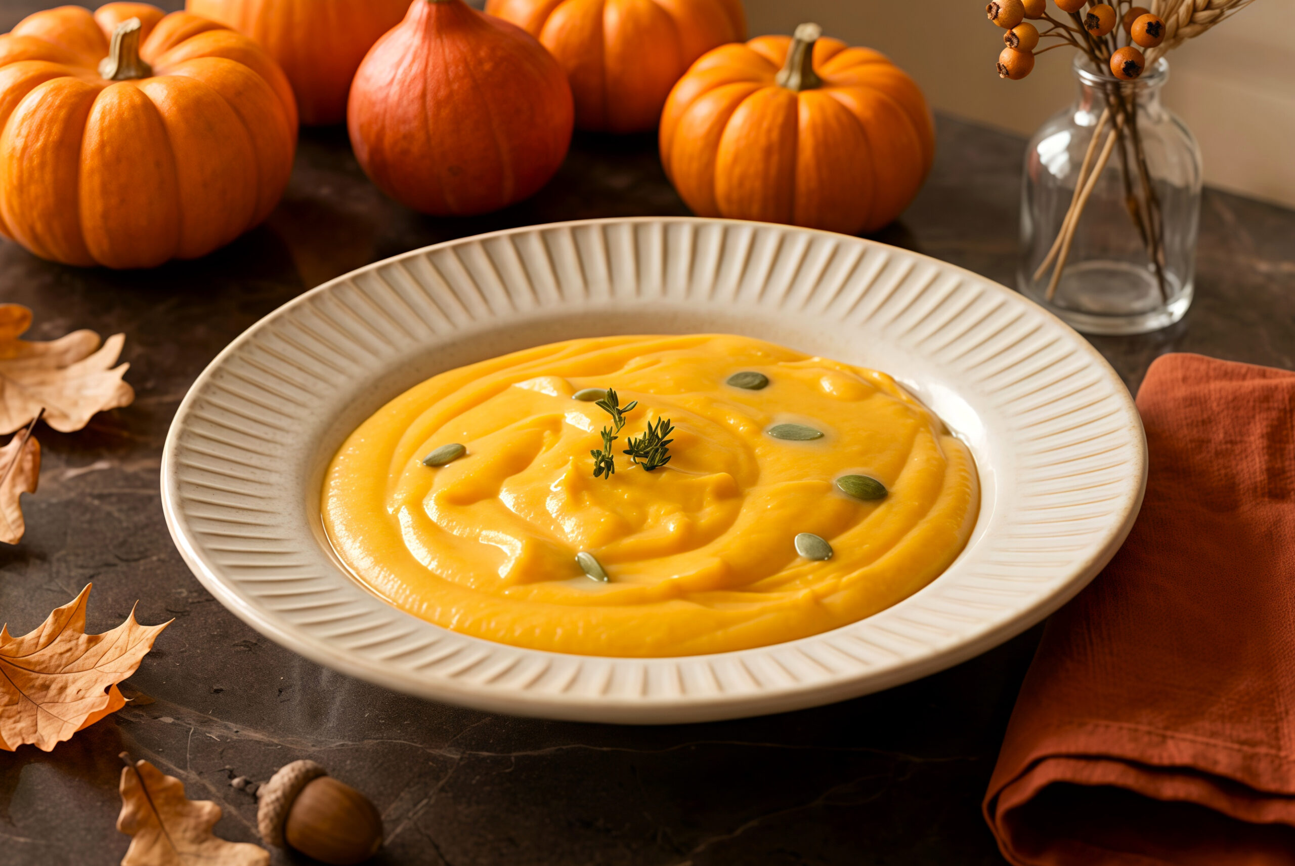 Cozy Creamy Pumpkin Soup