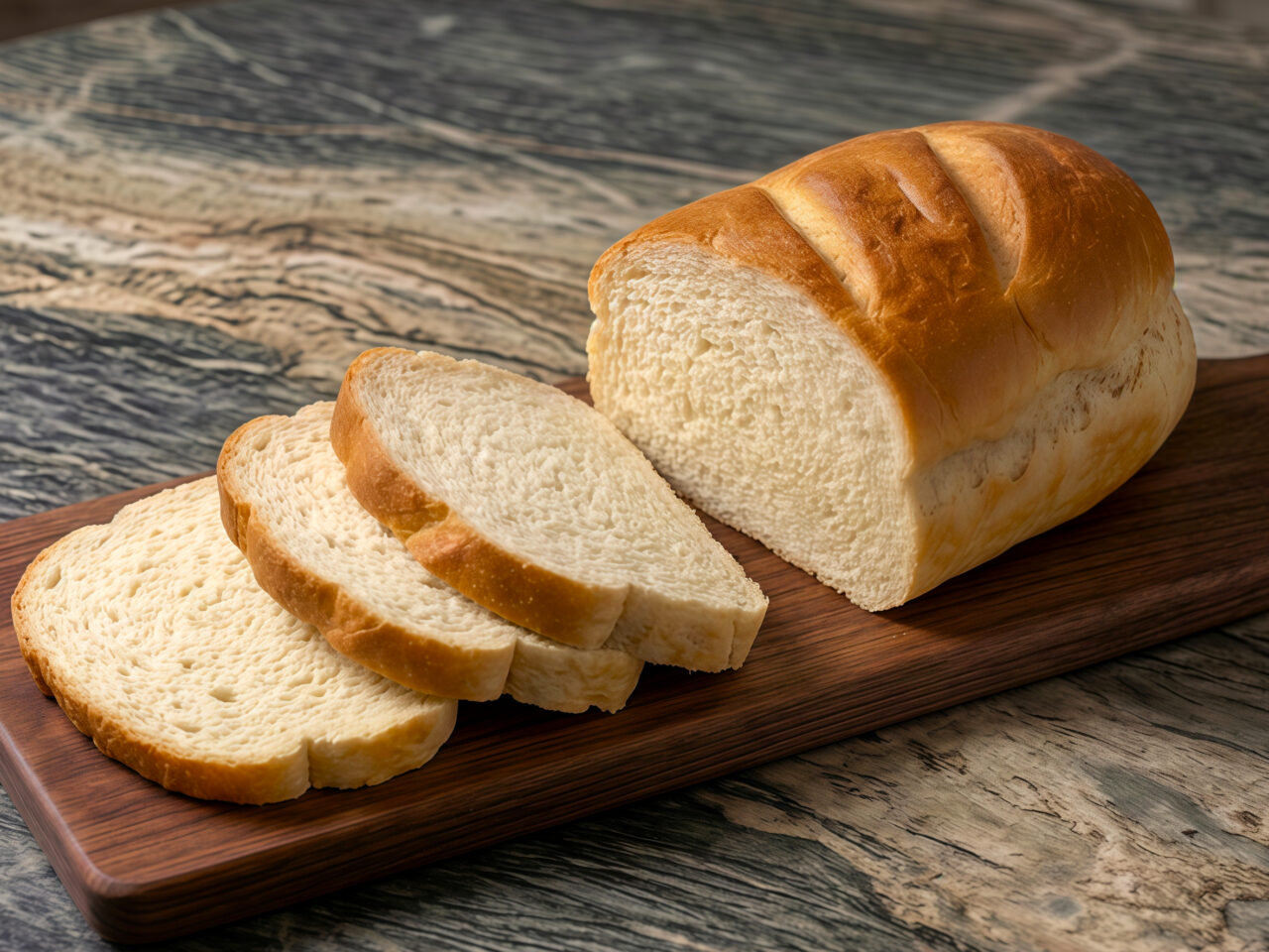 Fluffy Homemade White Bread