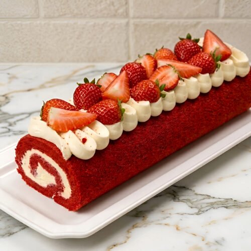Red Velvet Cake Roll