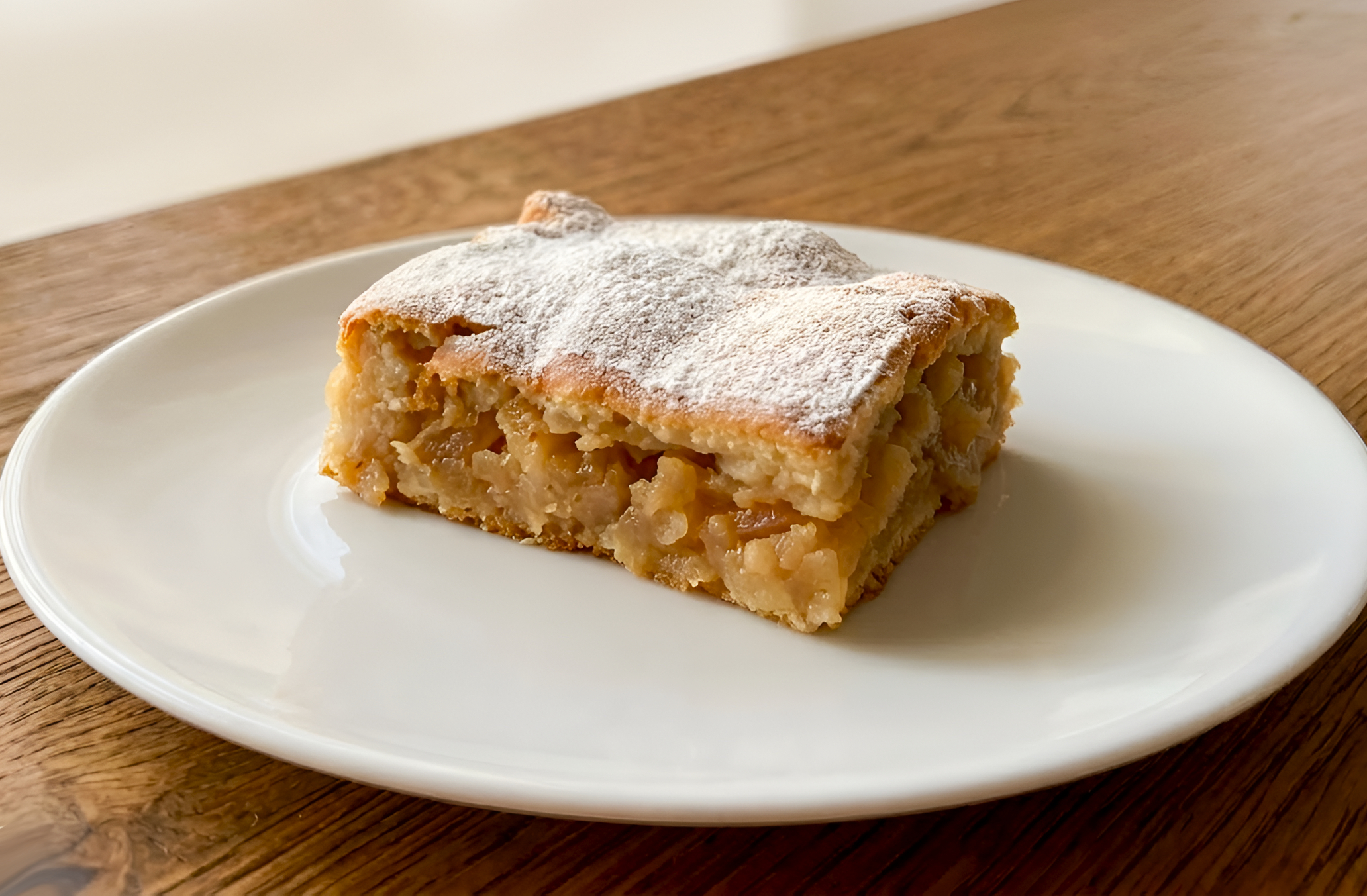 Simple Fluffy Apple Cake