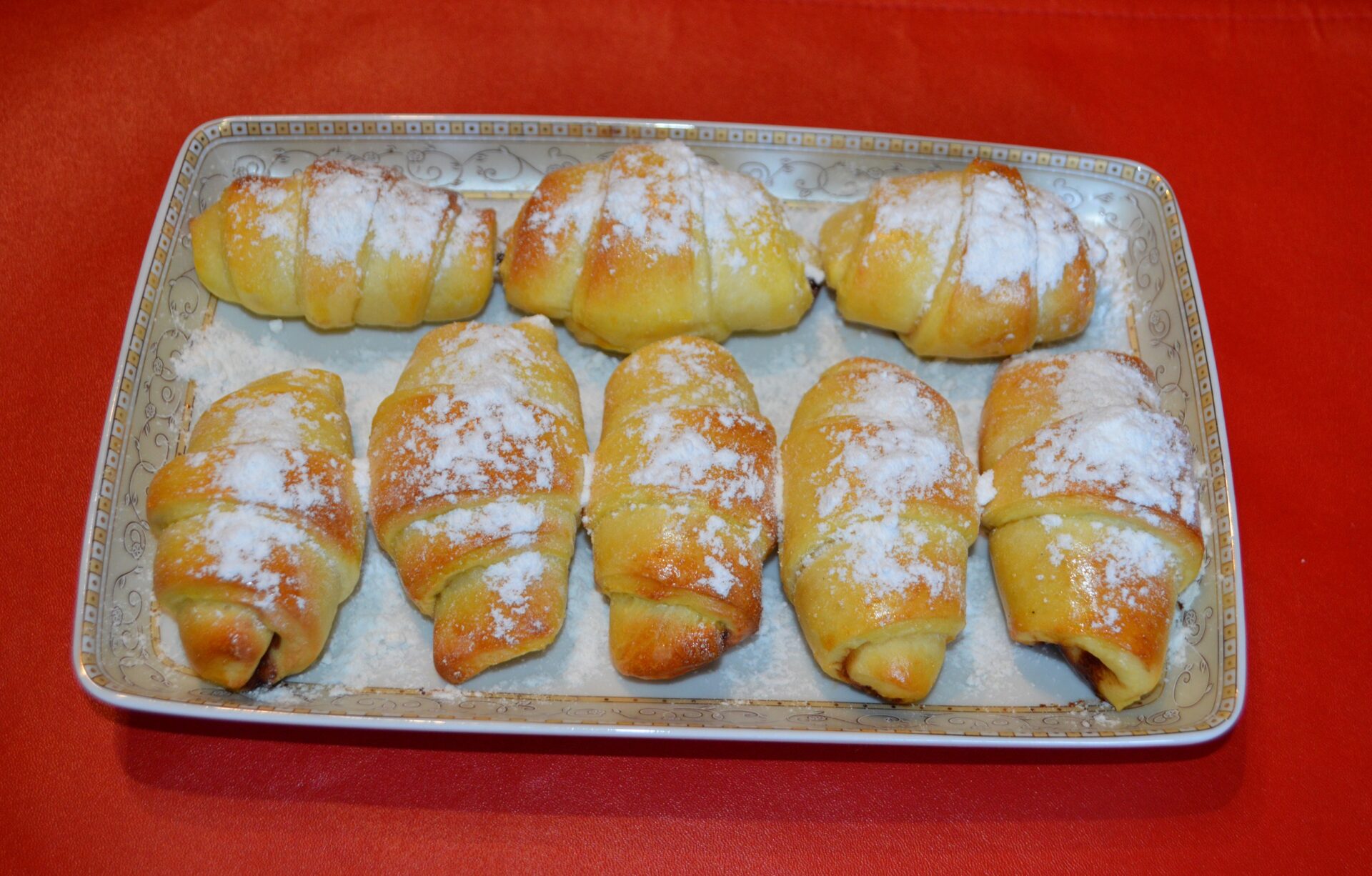 Fluffy Jam‑Filled Crescent Rolls