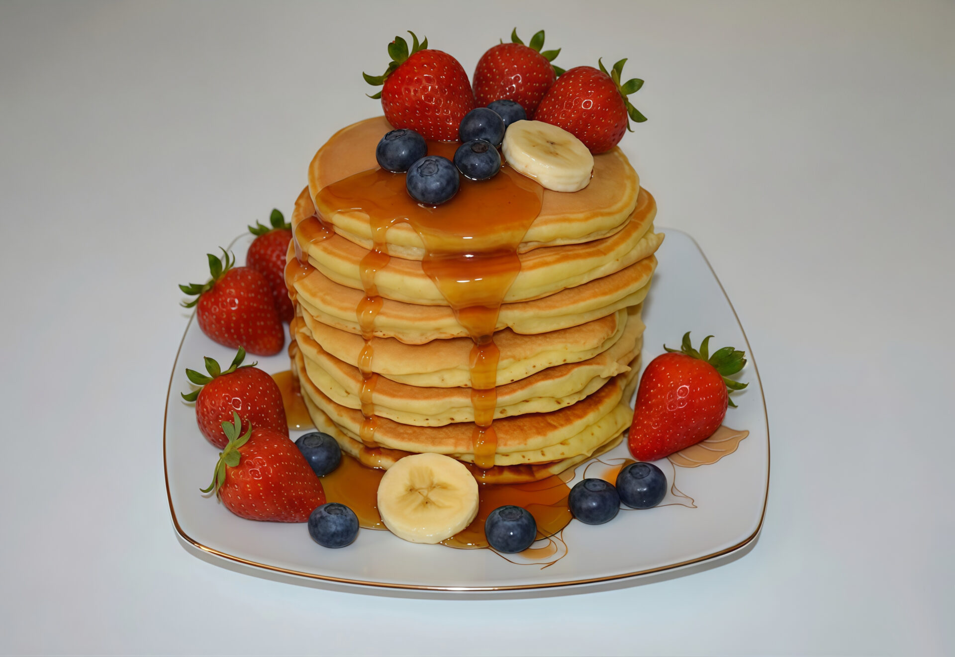 Fluffy Kefir Pancakes