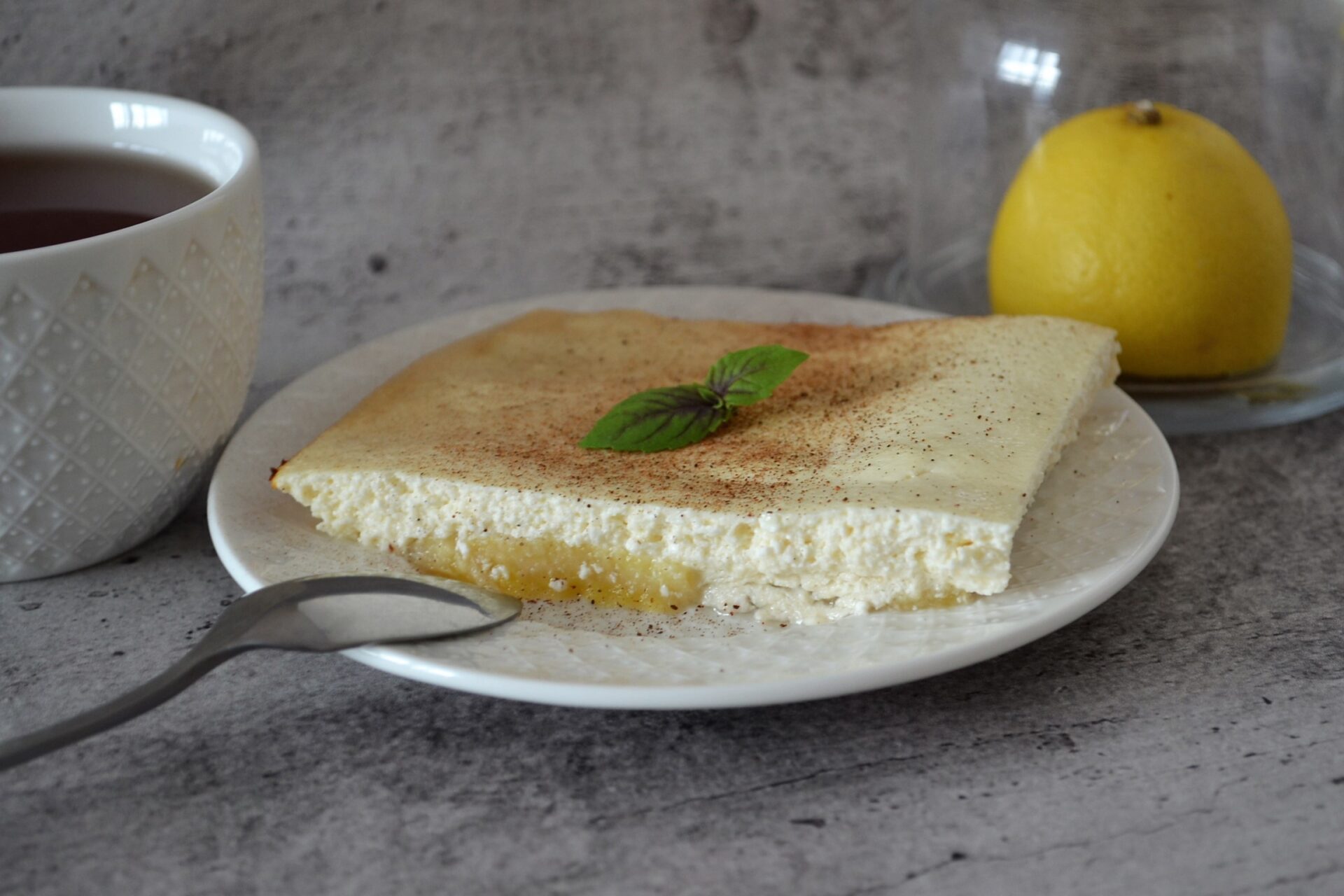 Healthy Banana Cottage Cheese Cake