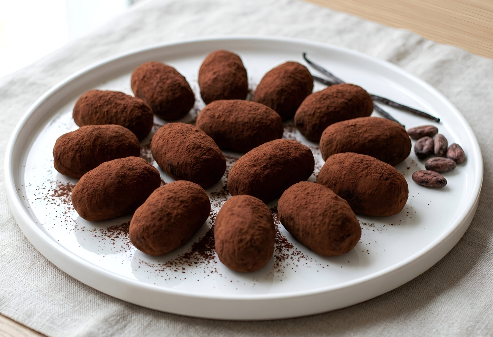 Potato‑Style Chocolate Biscuit Truffles with Condensed Milk