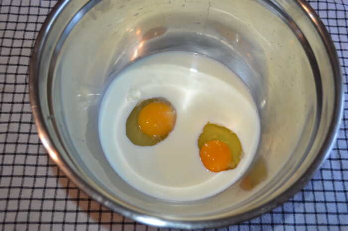 Sparge ouale in bol