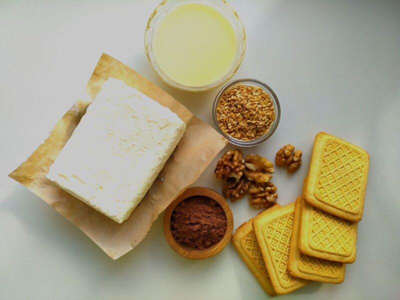 Ingredients for Biscuit Salami