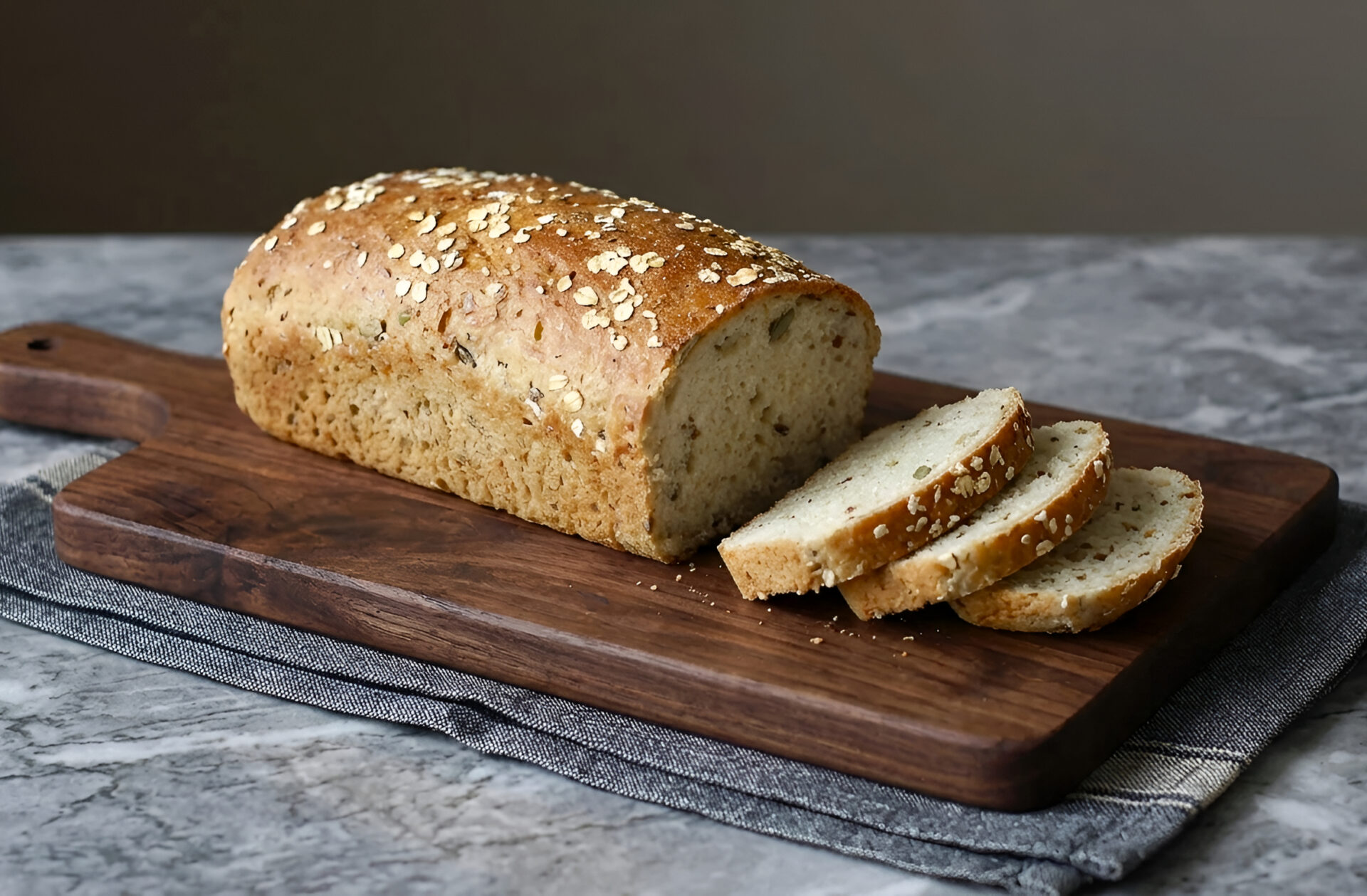 Paine cu seminte si ovaz fara gluten