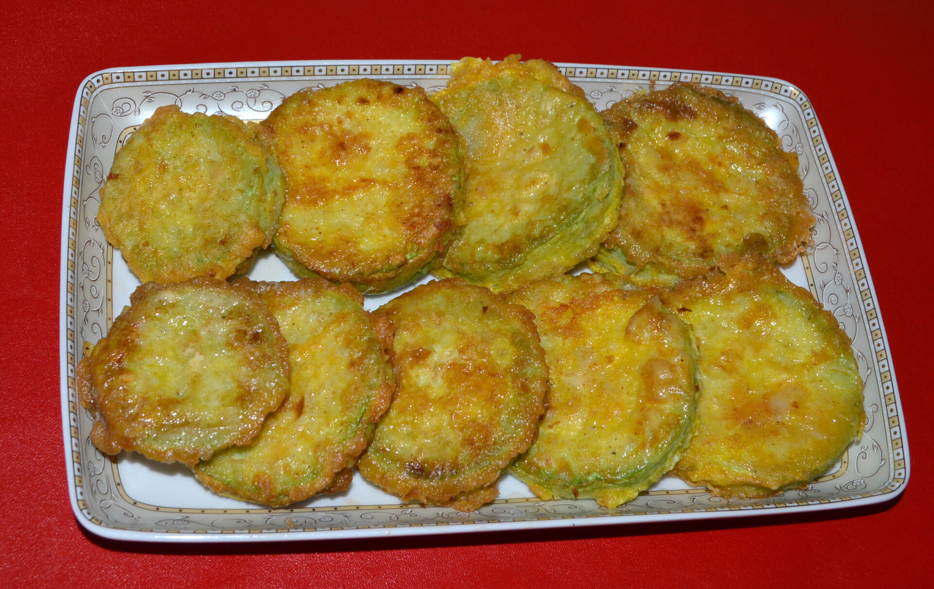 Calabacín rebozado