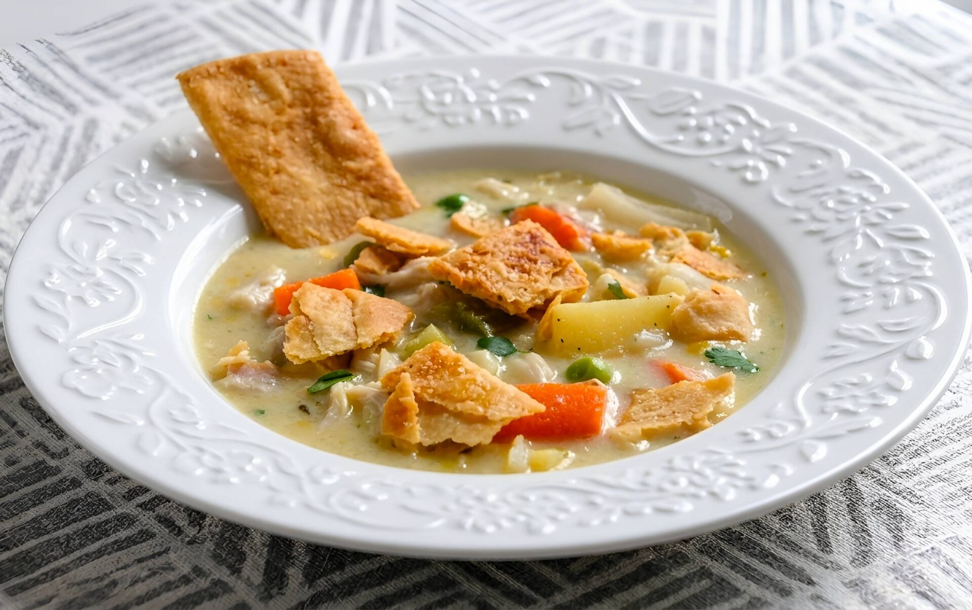 Chicken Pot Pie Soup