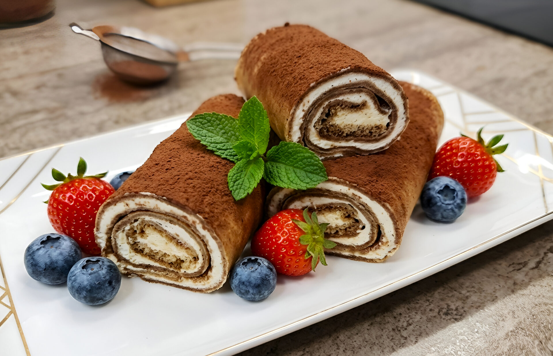 Crepes Tiramisú con Mascarpone