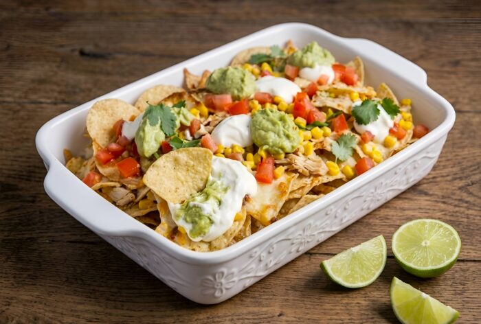 Loaded Rotisserie Chicken Nachos