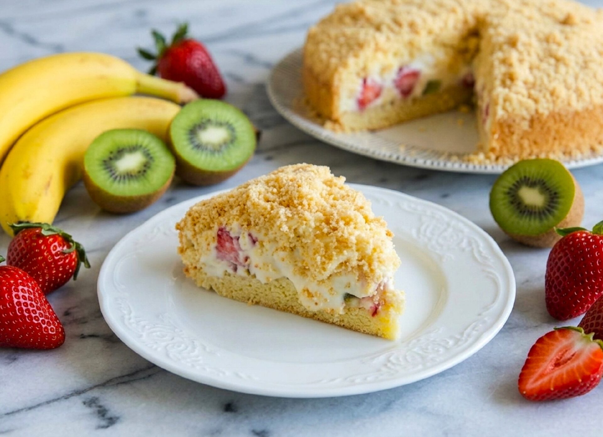 Tarta Mimosa de frutas