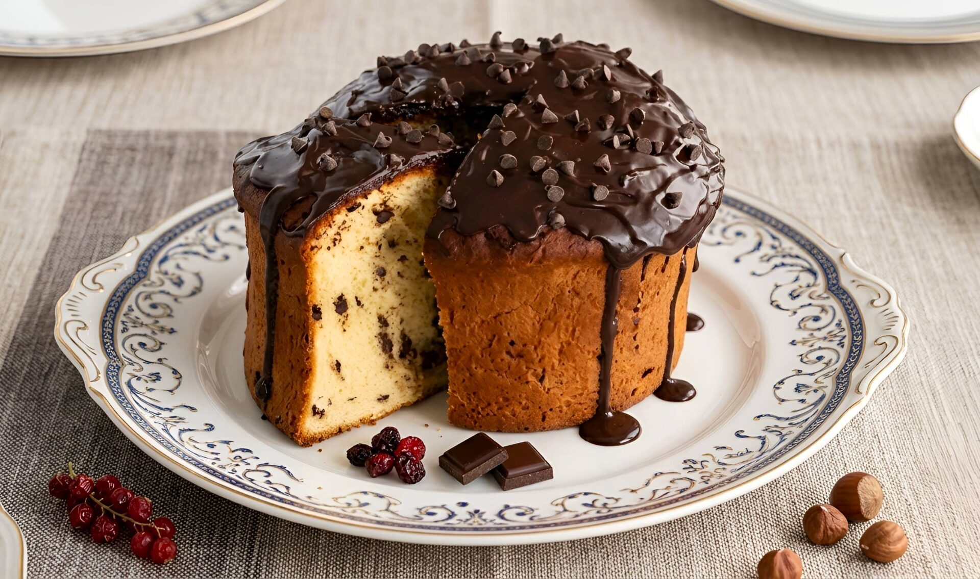 Panettone cu ciocolata